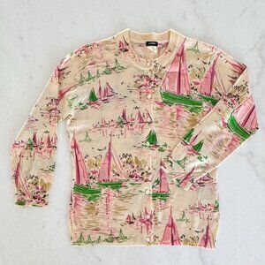 J. Crew (vintage) wool cardigan.